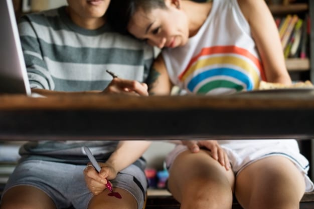 A photograph of a small LGBTQ+ support group meeting in a community center in China, with members engaged in a discussion, highlighting the importance of local support networks.