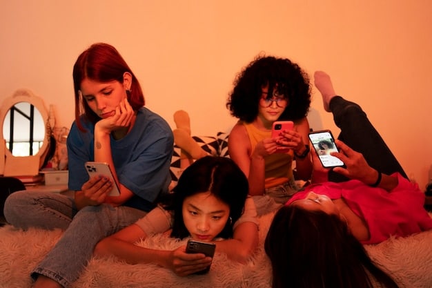 A close-up of a diverse group of hands using smartphones and tablets, showcasing AI-powered apps and social media platforms designed for the LGBTQ+ community in China.